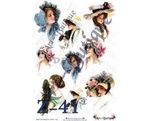 Papier do decoupage 210X305 - Art-Butique Z-41 1824
