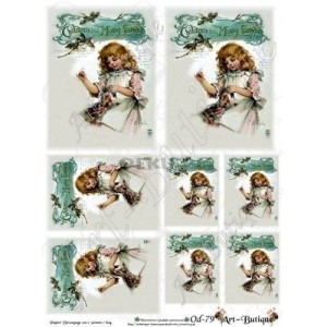 Papier do decoupage 210X305 - Art-Butique Od-79 3925