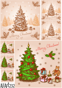 Papier decoupage 210x297mm A4 - AllArt 232 - Boże Narodzenie 5725