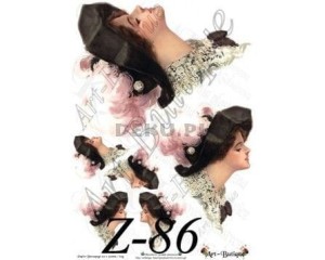 Papier do decoupage 210X305 - Art-Butique Z-86 1868