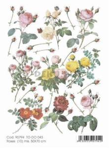 Papier do decoupage B2 50x70 - TO-DO 43 1275