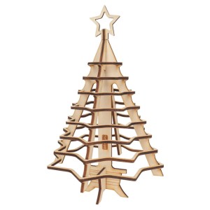 Deku – Mini Choinka Świąteczna 3D 13x21 cm