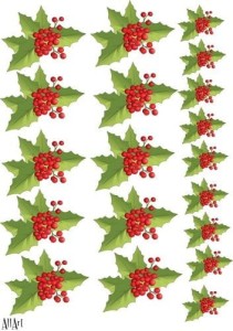 Papier decoupage 210x297mm A4 - AllArt 24 4643