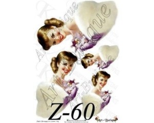 Papier do decoupage 210X305 - Art-Butique Z-60 1843
