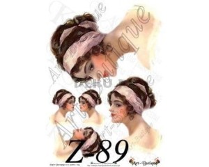 Papier do decoupage 210X305 - Art-Butique Z-89 1871