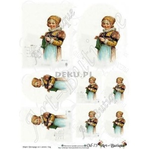 Papier do decoupage 210X305 - Art-Butique Od-75 3921