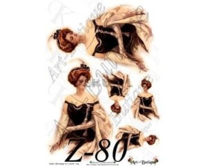 Papier do decoupage 210X305 - Art-Butique Z-80 2547