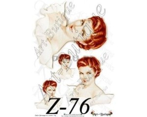 Papier do decoupage 210X305 - Art-Butique Z-76 1859