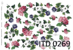 Papier decoupage A4 297X210 - itd 0269m 2286