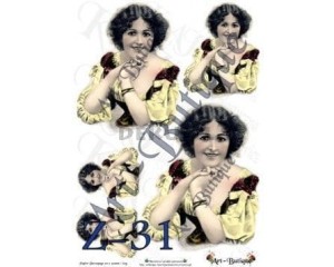 Papier do decoupage 210X305 - Art-Butique Z-31 1814
