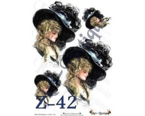 Papier do decoupage 210X305 - Art-Butique Z-42 1825