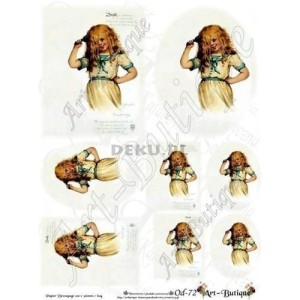 Papier do decoupage 210X305 - Art-Butique Od-72 3918