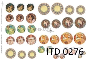 Papier decoupage A4 297X210 - itd 0276m 1016