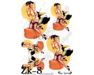 Papier do decoupage 210X305 - Art-Butique Zk-8 1636