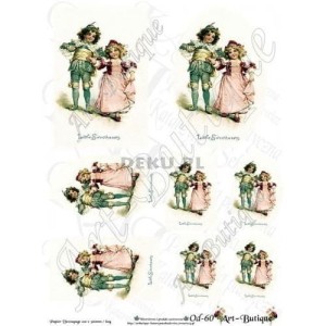 Papier do decoupage 210X305 - Art-Butique Od-60 3906