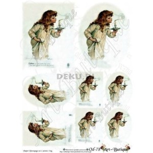 Papier do decoupage 210X305 - Art-Butique Od-78 3924