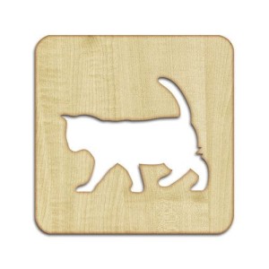 Podkładka pod szklankę lub kubek z kotem 3131