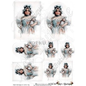 Papier do decoupage 210X305 - Art-Butique Od-64 3910