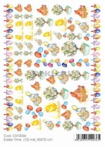Papier do decoupage B2 50x70 - TO-DO C010036 1910