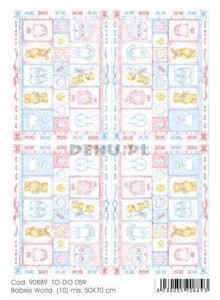 Papier do decoupage B2 50x70 - TO-DO 59 1268