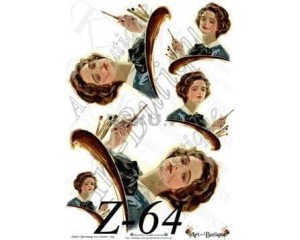 Papier do decoupage 210X305 - Art-Butique Z-64 1847
