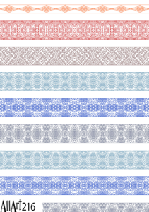 Papier decoupage 210x297mm A4 - AllArt 216 - ozdobniki 5709