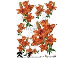 Papier do decoupage 210X305 Art-Butique K-8 1355