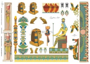 Papier decoupage A4 297X210 -  itd 302 1327