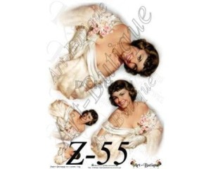 Papier do decoupage 210X305 - Art-Butique Z-55 1838