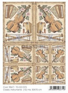 Papier do decoupage B2 50x70 - TO-DO 73 1260