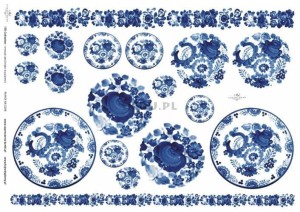 Papier decoupage A4 297X210 - itd 0298m 2259