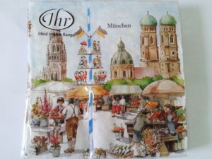 Serwetka do decoupage- Niemcy 4561