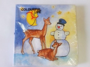 Serwetka do decoupage -Sarenki 4353