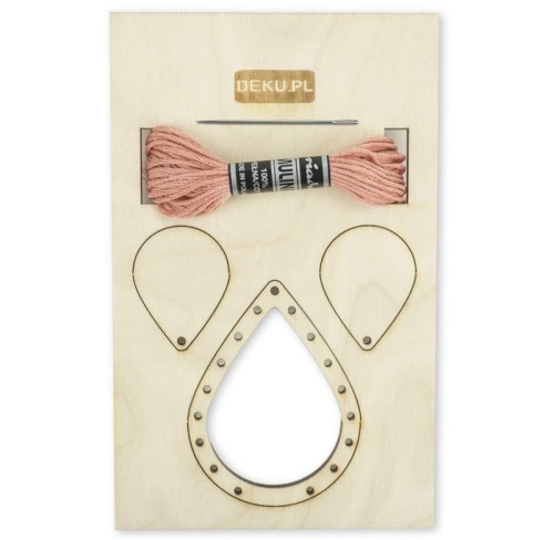 5900168575165  Deku - Zestaw zawieszek do haftowania na drewnie 6 x 4,5 cm – łezka – wzór pusty środek.jpg
