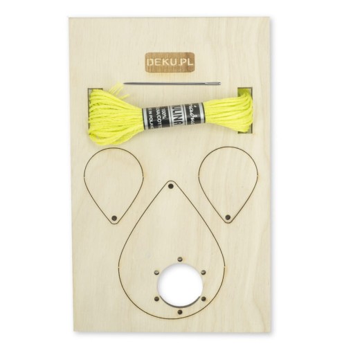 5900168575141  Deku - Zestaw zawieszek do haftowania na drewnie 6 x 4,5 cm – łezka - wzór koło małe.jpg