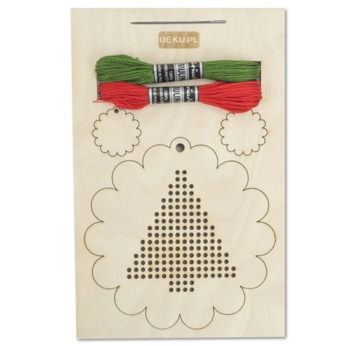 5900168575059 575059 Deku - Zestaw kreatywny do haftowania na drewnie 10 x 10 cm –bombka - choinka.jpg