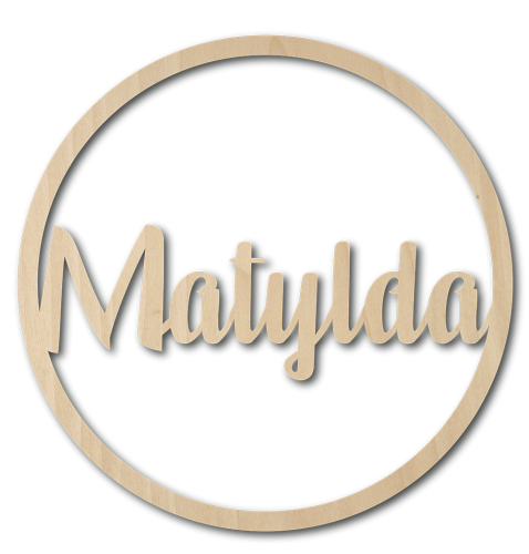 Deku Łapacz snów z imieniem  Dreamcatcher -  25 cm Sklejka 5 mm 000077.png