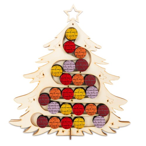 Deku - Kalendarz adwentowy Delta Q Choinka 24 kapsułki z kawą
