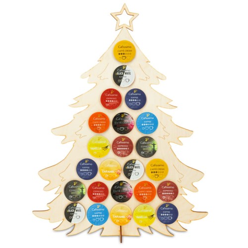 Deku - Kalendarz adwentowy Choinka Tchibo Cafissimo 24 kapsułki 40x50cm.jpg