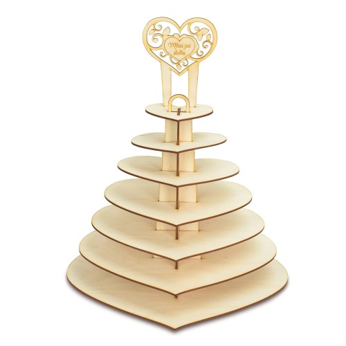 Deku - Patera z Pralinami Ferrero Rocher Prezent na Ślub Serce 2.jpg