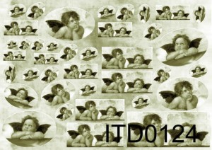 Papier decoupage A4 297X210 -  itd 0124 991