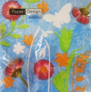 Serwetka do decoupage -Stokrotki 4340