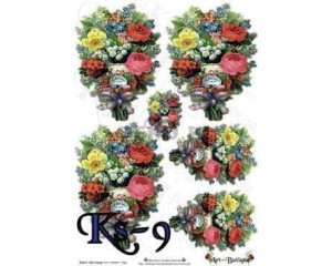 Papier do decoupage 210X305 - Art-Butique Ks-9 1484