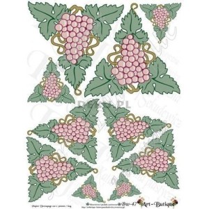 Papier do decoupage 210X305 - Art-Butique Bw-47 3839