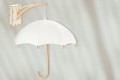 Deku Parasol Kinkiet Lampa ścienna dekoracyjna drewniana Biała oprawka  3.jpg