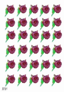Papier decoupage 210x297mm A4 - AllArt 11 4622