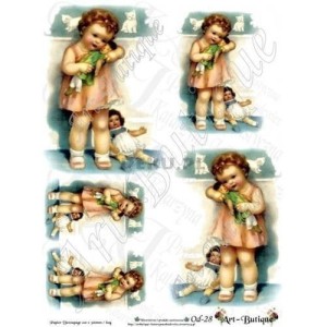 Papier do decoupage 210X305 - Art-Butique Od-28 3871