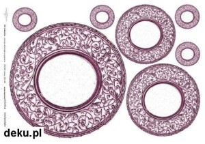 Papier ryżowy | decoupage itd R109 719