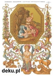 Papier ryżowy A4 210x297 -  decoupage itd R022 636