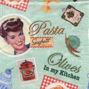 Serwetka do decoupage -pin-up 5912